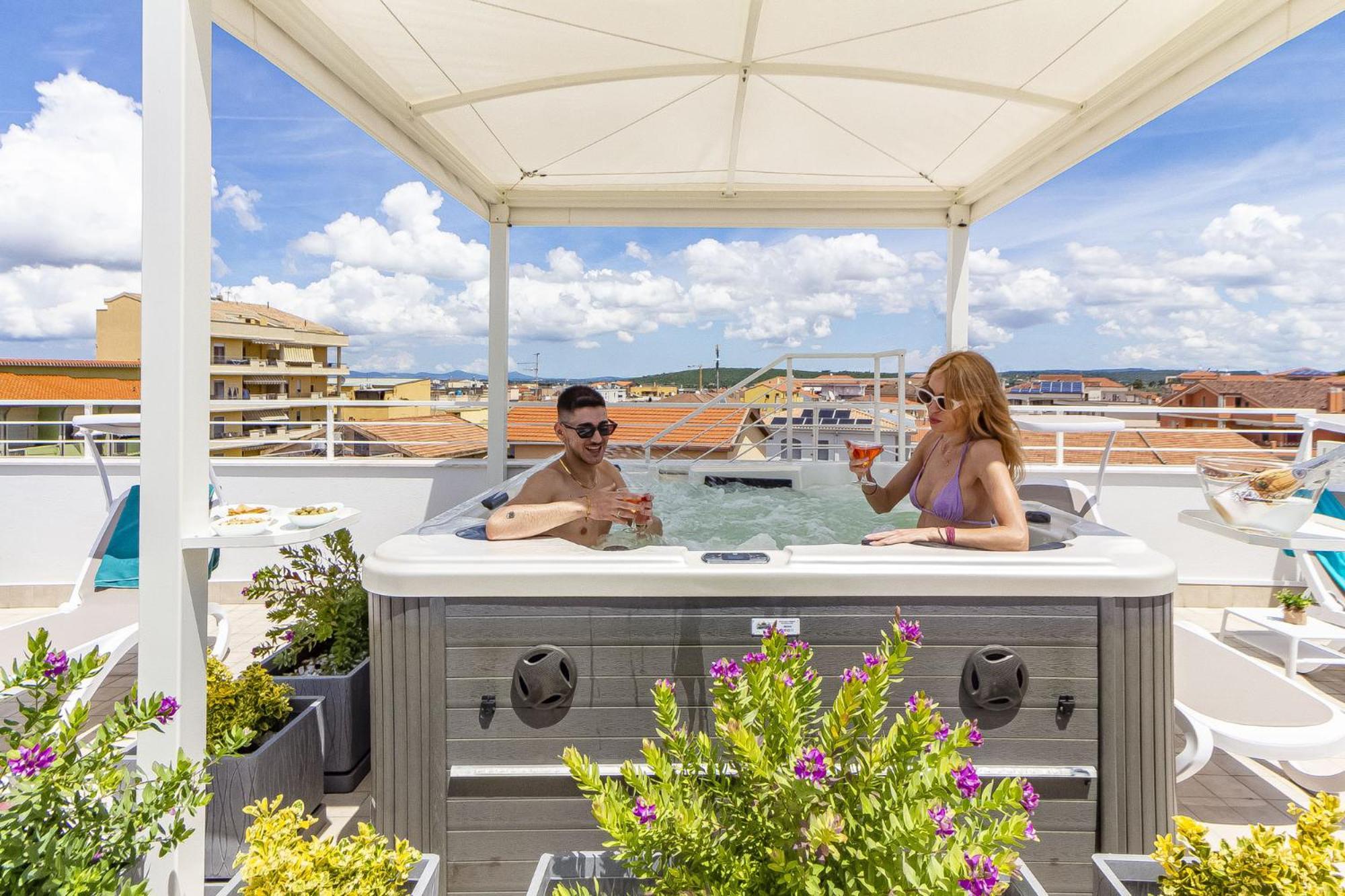 Skyfive Fire Apartment Alghero Exteriör bild